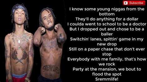 rae sremmurd swang lyrics|swang by rae sremmurd.